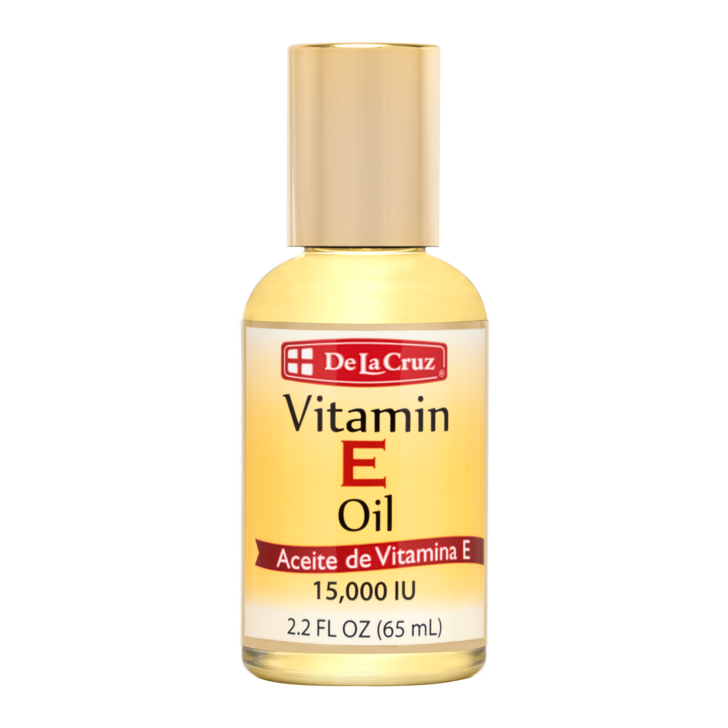 De La Cruz® Aceite de vitamina E 15,000 UI 2.2 FL. OZ. (65 mL)