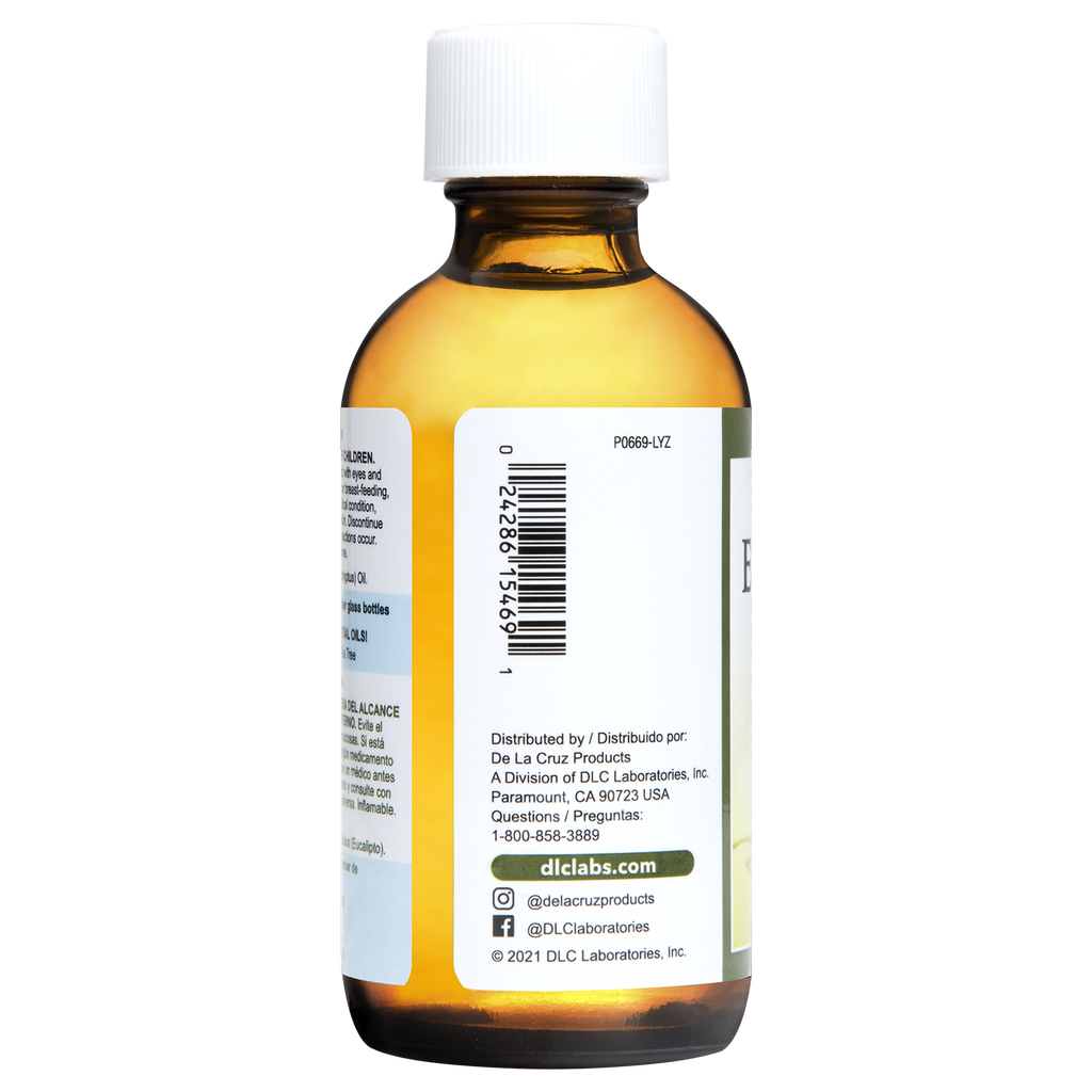 De La Cruz® Aceite Esencial de Eucalipto 100% Puro 4 FL. OZ. (118 mL)