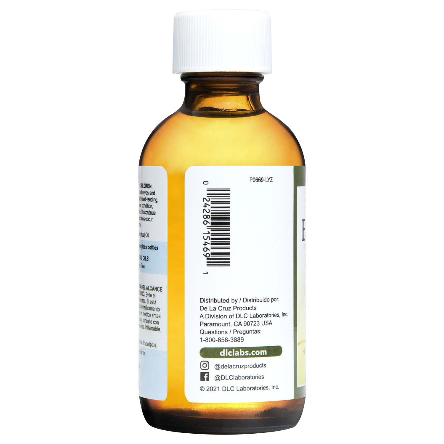 De La Cruz® Aceite Esencial de Eucalipto 100% Puro 4 FL. OZ. (118 mL)