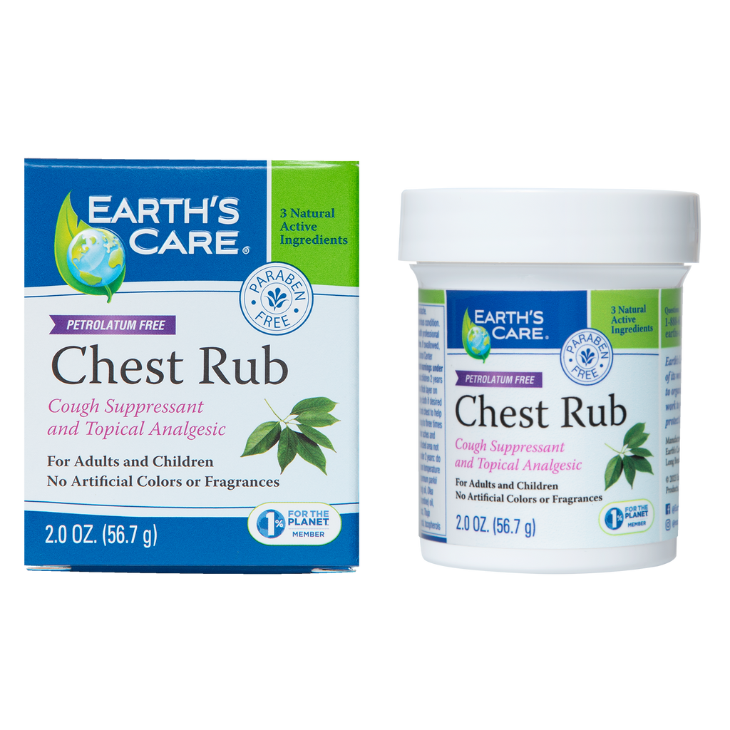 Earth's Care® Bálsamo pectoral 2 OZ (56.7 g)