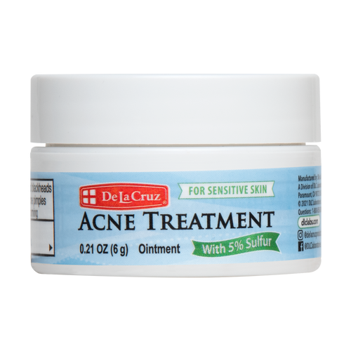 De La Cruz® Acne Treatment for Sensitive Skin with 5% Sulfur 0.21