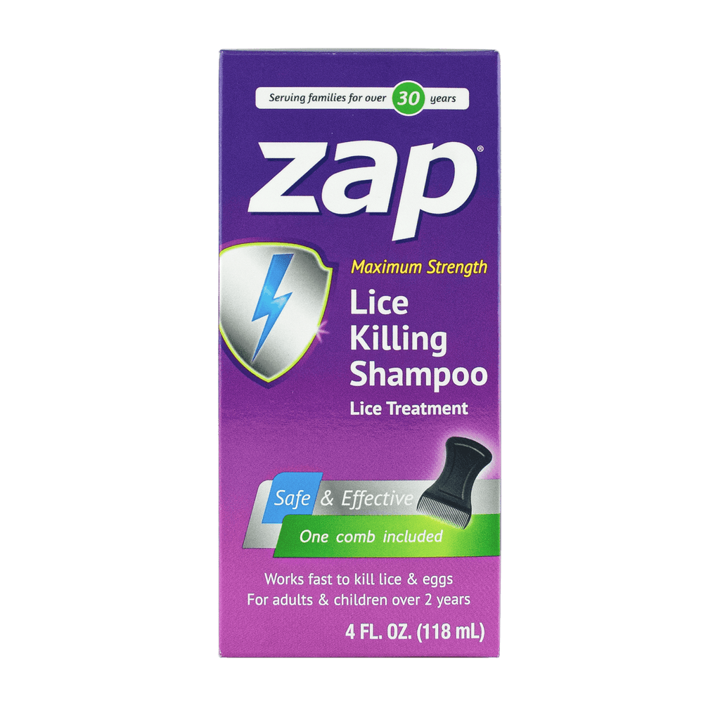 ZAP® Champú para eliminar piojos 4 FL OZ (118 mL)