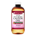 Aceite de ricino 100% puro prensado por expulsor De La Cruz®, grado USP 8 FL. OZ. (236 mL)