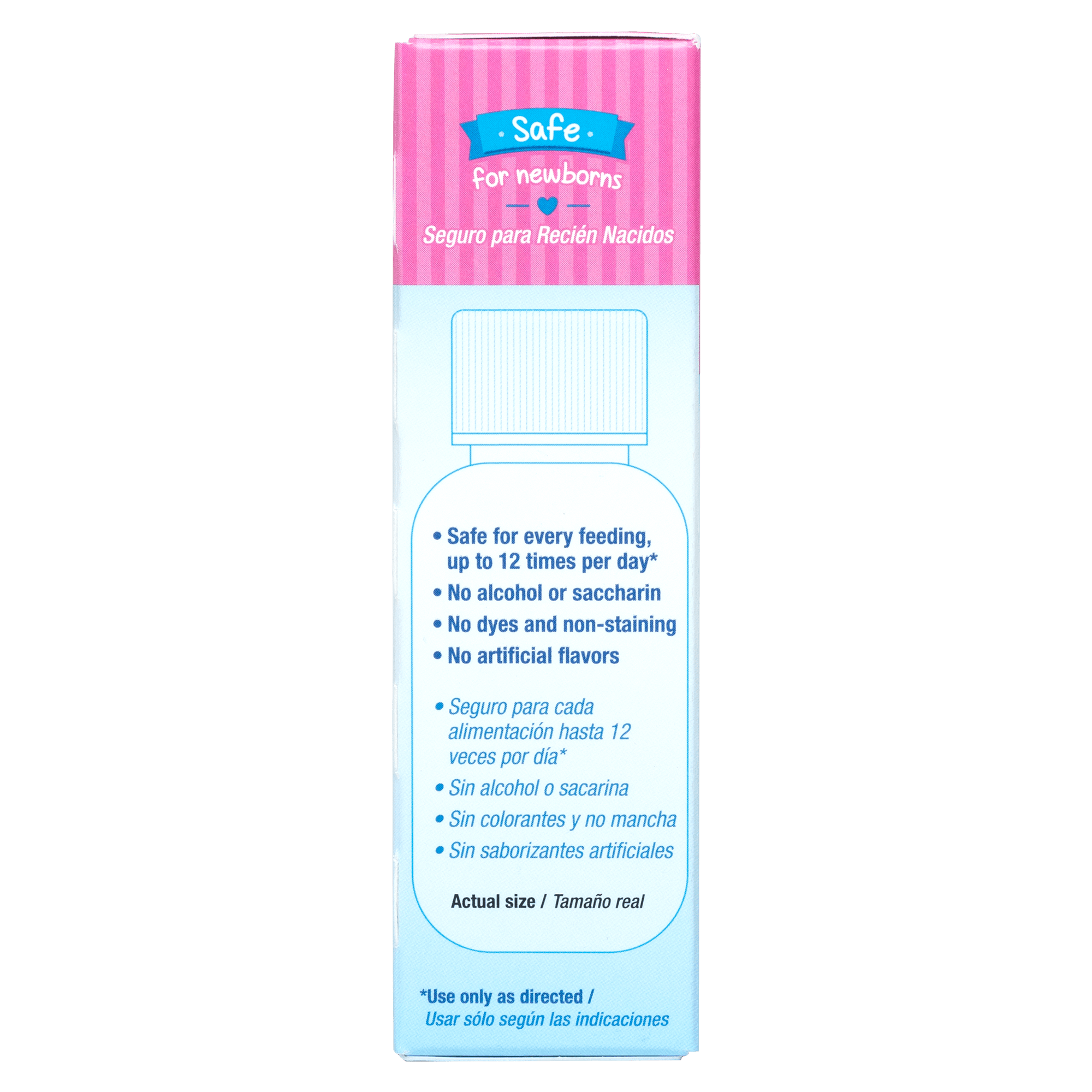 De La Cruz® Gotas para Alivio de Gases sin Colorantes para Bebés (Quita Cólicos®) 1 FL. OZ. (30 mL)