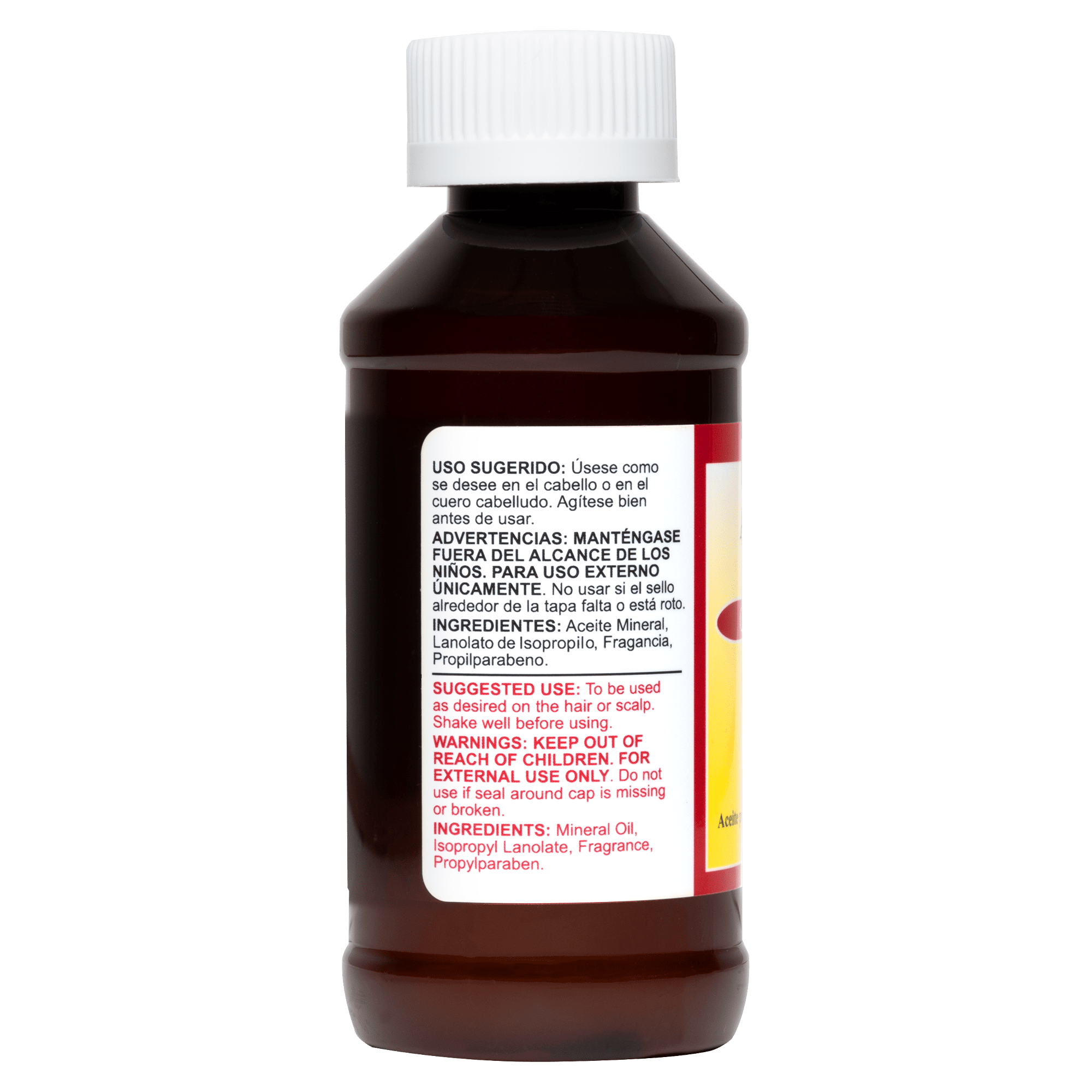Brillantina para el cabello con aceite de oso De La Cruz® 4 FL. OZ. (118 mL)