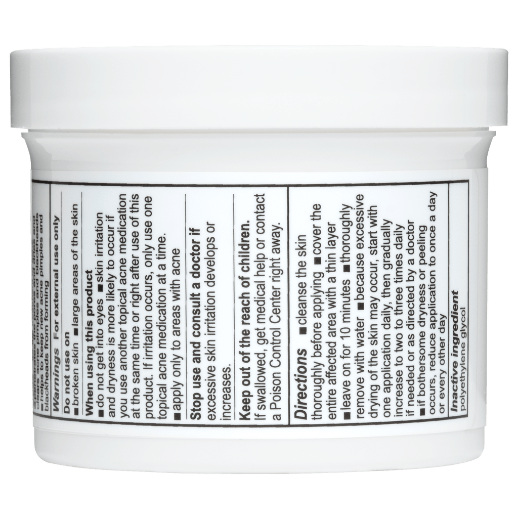 Tratamiento para el acné De La Cruz® de máxima potencia con 10% de azufre 5.5 OZ. (156 g)