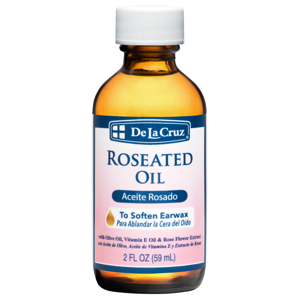 De La Cruz® Ablandador de cerumen de aceite rosado 2 FL. OZ. (59 ml)