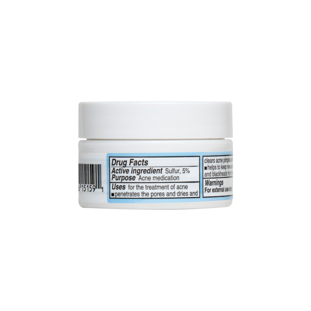 De La Cruz® Tratamiento para el acné para piel sensible con 5 % de azufre 0.21 OZ. (6 g)