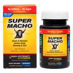 Super Macho® Suplemento dietético con vitaminas B de alta potencia, 50 cápsulas blandas