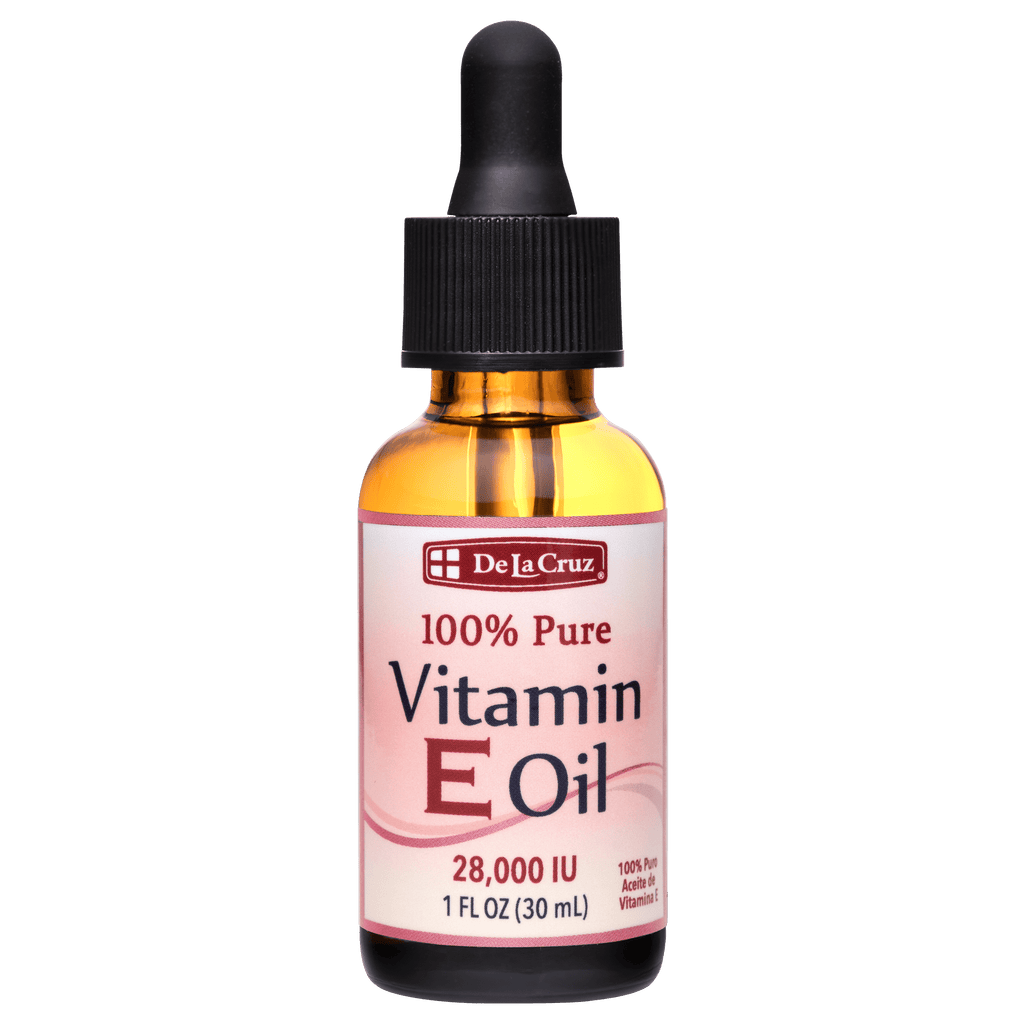 De La Cruz® Pure 100% Pure Vitamin E Oil 28,000 IU 1 FL. OZ. (30 mL)
