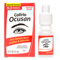 Ocusan® Gotas para los ojos para aliviar el enrojecimiento con 3 humectantes 0.5 FL OZ (15 mL)