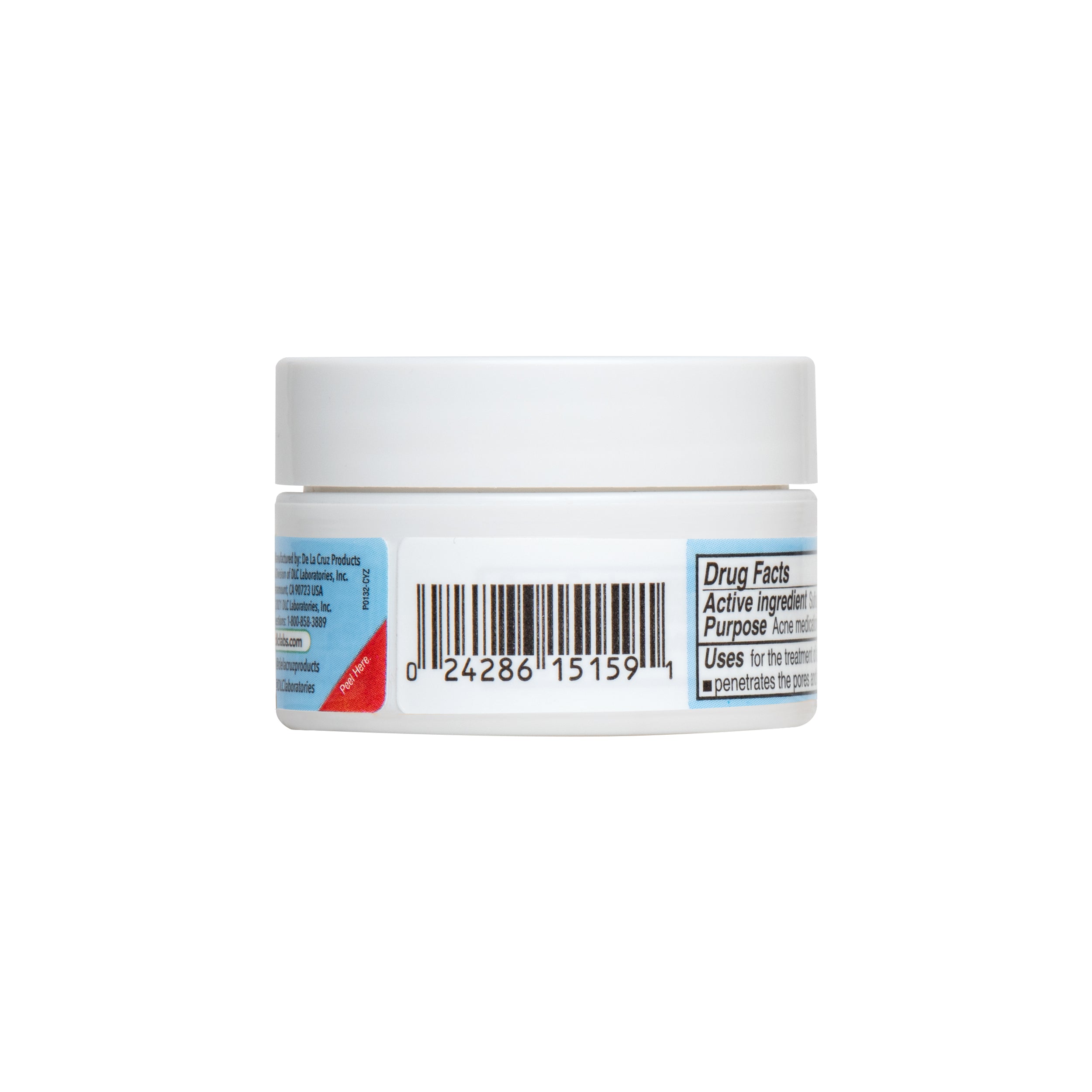 De La Cruz® Tratamiento para el acné para piel sensible con 5 % de azufre 0.21 OZ. (6 g)