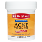 Tratamiento para el acné De La Cruz® de máxima potencia con 10 % de azufre, 73,7 g (2,6 oz)