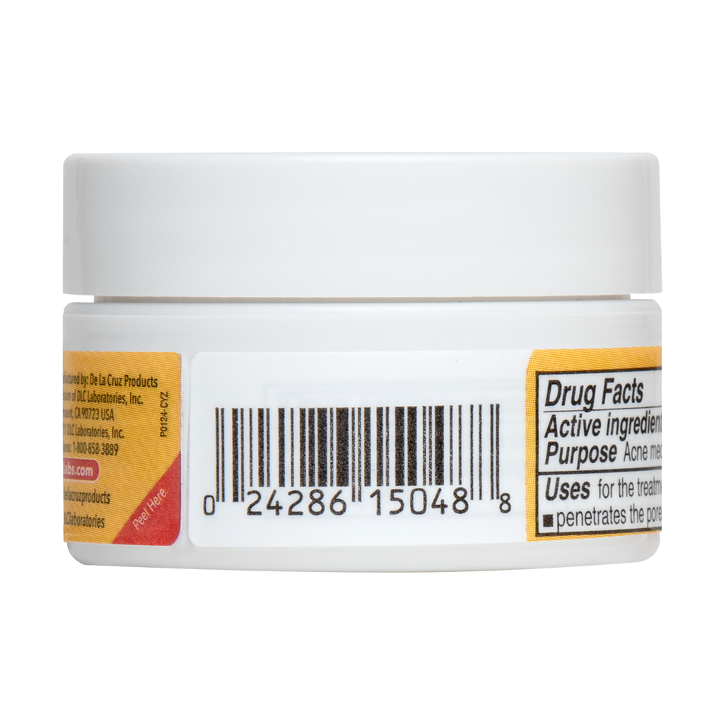 Tratamiento para el acné De La Cruz® de máxima potencia con 10 % de azufre, 6 g (0,21 oz)