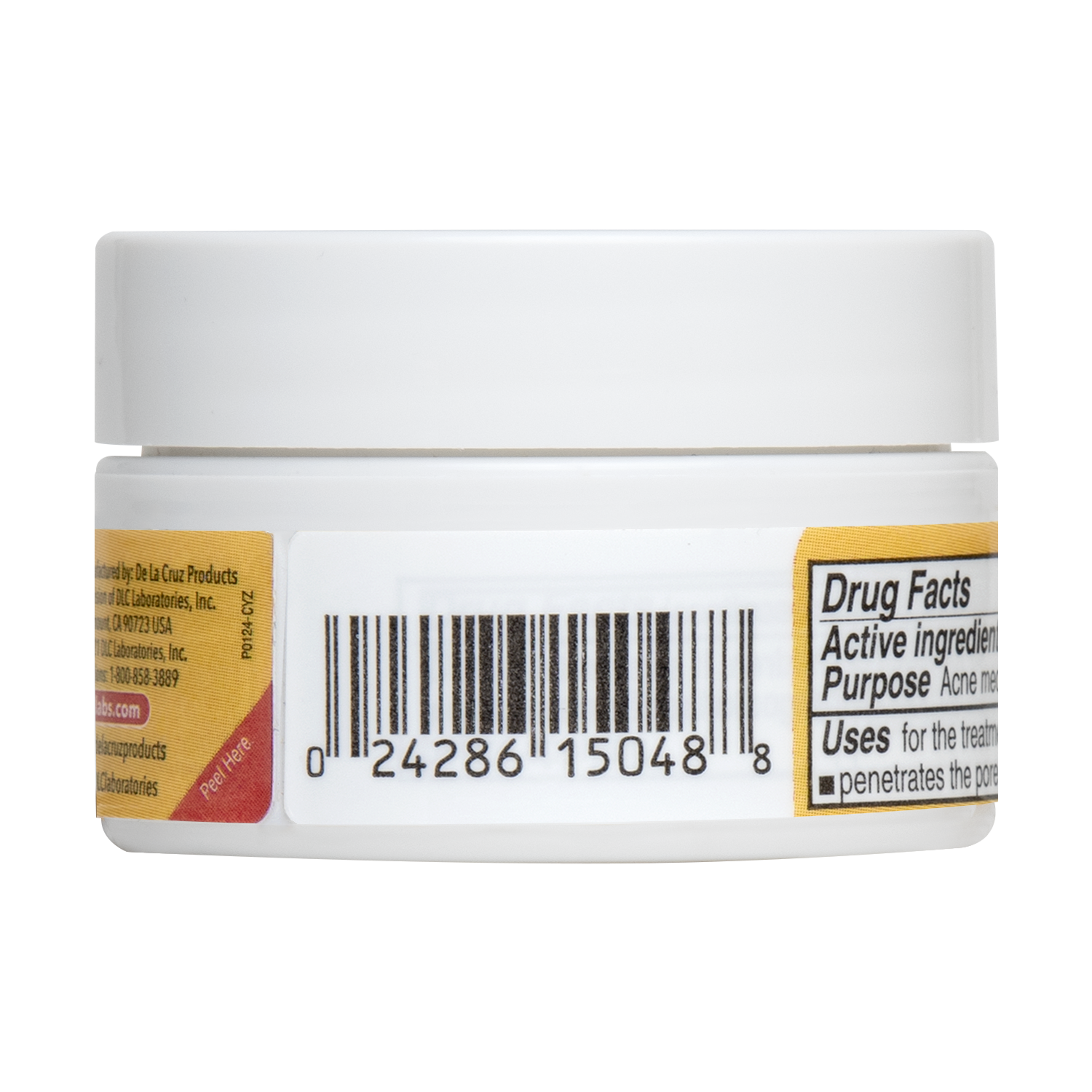 Tratamiento para el acné De La Cruz® de máxima potencia con 10 % de azufre, 6 g (0,21 oz)