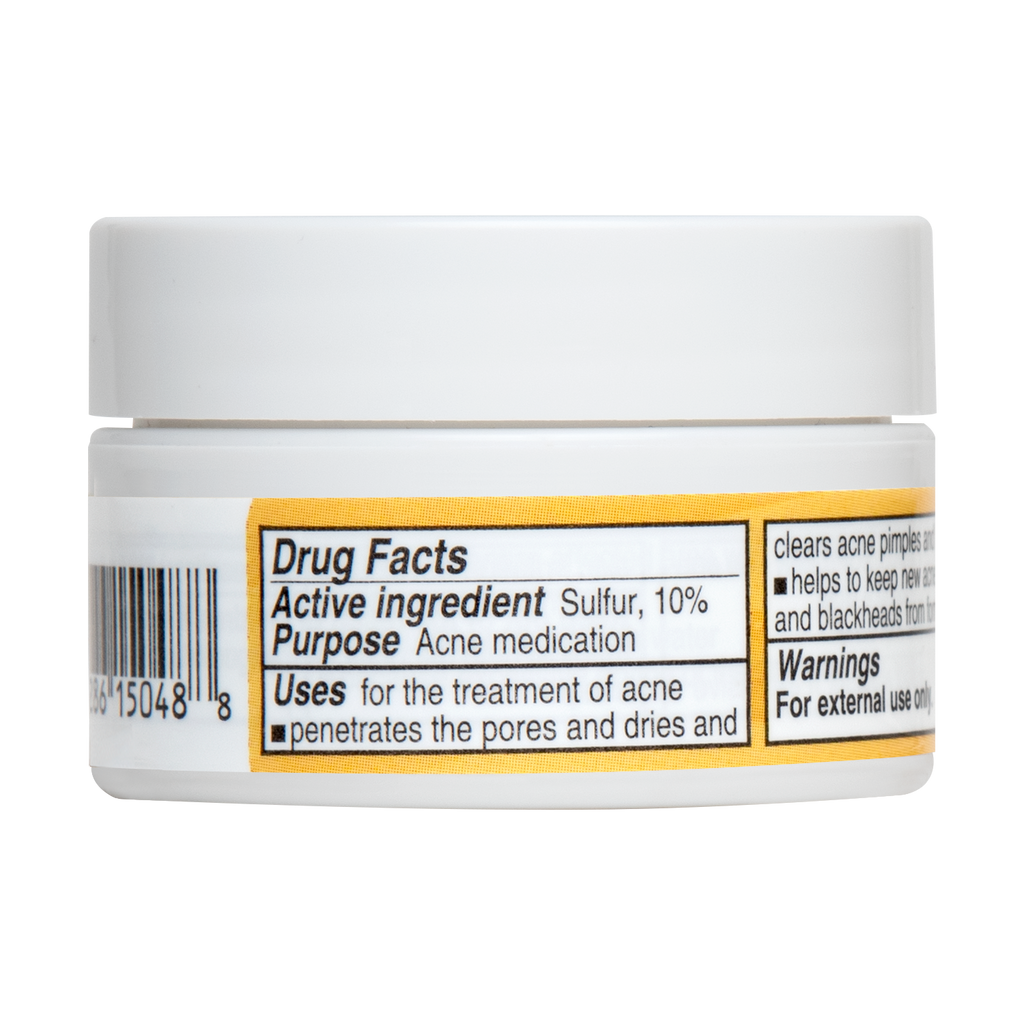 Tratamiento para el acné De La Cruz® de máxima potencia con 10 % de azufre, 6 g (0,21 oz)