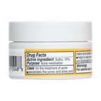Tratamiento para el acné De La Cruz® de máxima potencia con 10 % de azufre, 6 g (0,21 oz)