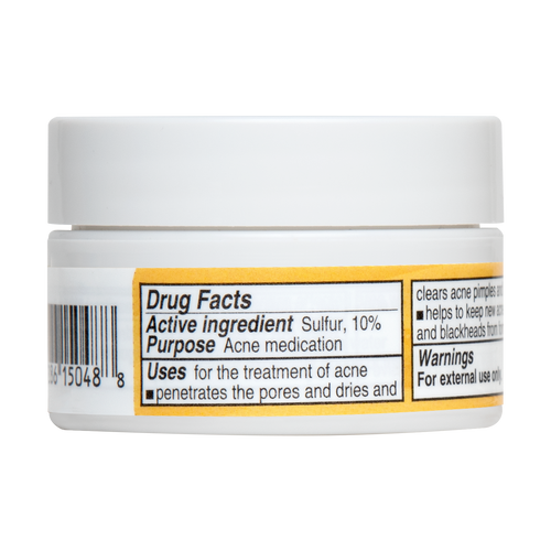Tratamiento para el acné De La Cruz® de máxima potencia con 10 % de azufre, 6 g (0,21 oz)