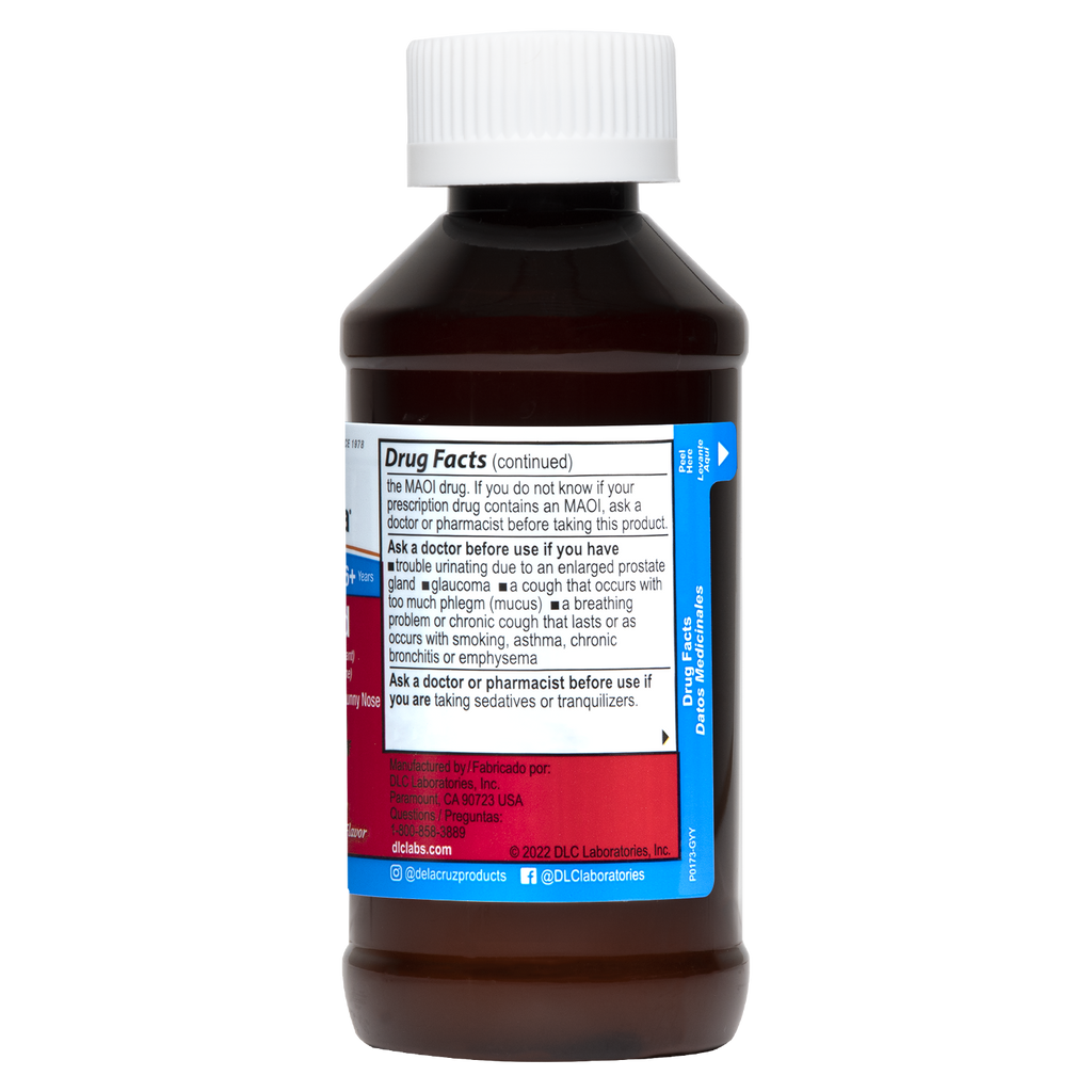 Bactimicina® Jarabe para la tos y el resfriado para niños 4 FL OZ (118 mL)