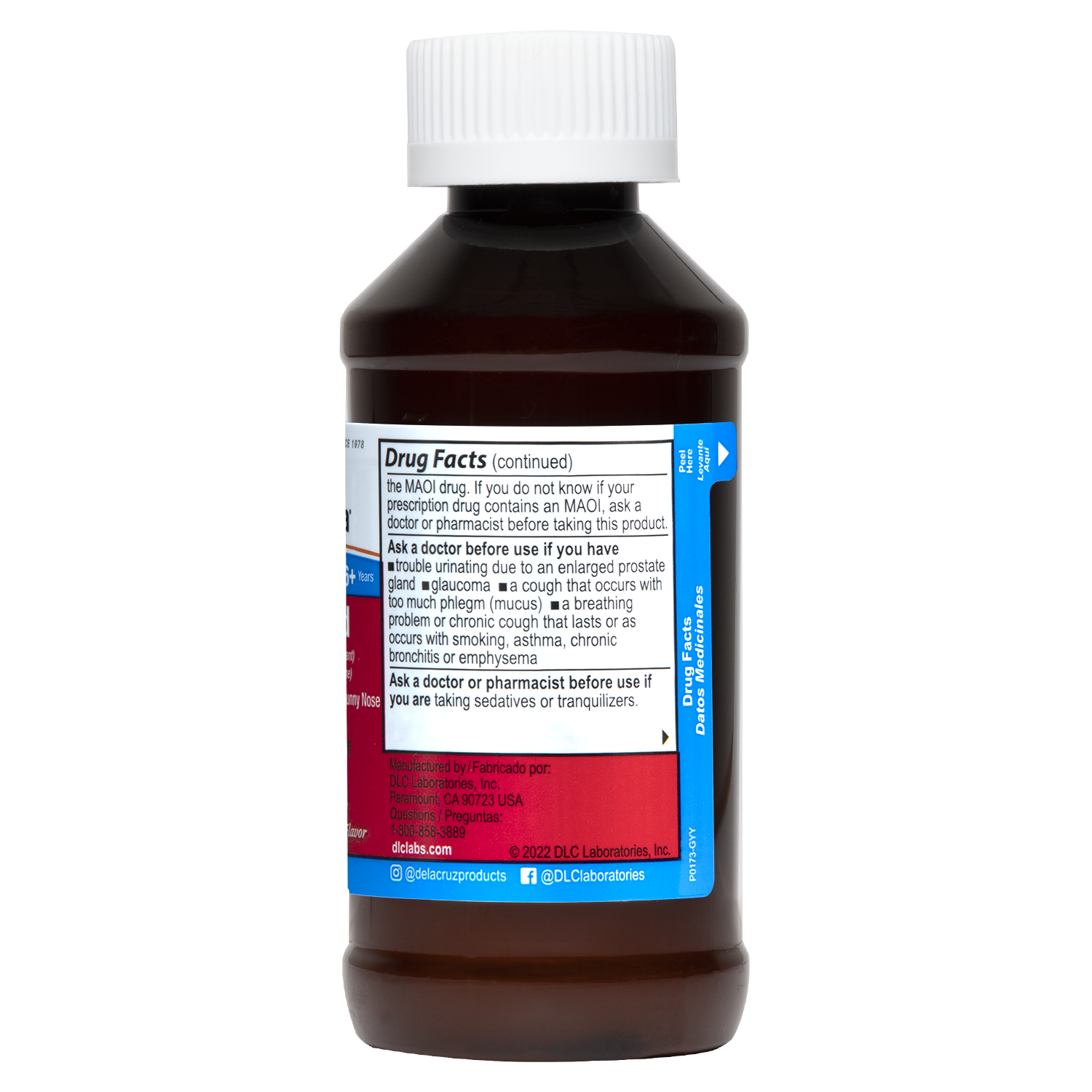 Bactimicina® Jarabe para la tos y el resfriado para niños 4 FL OZ (118 mL)