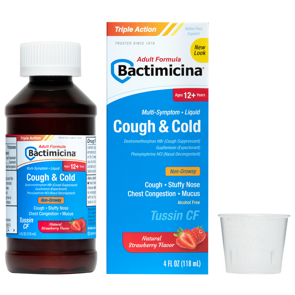 Bactimicina® Tos y Resfriado Líquido 4 FL OZ (118 mL)