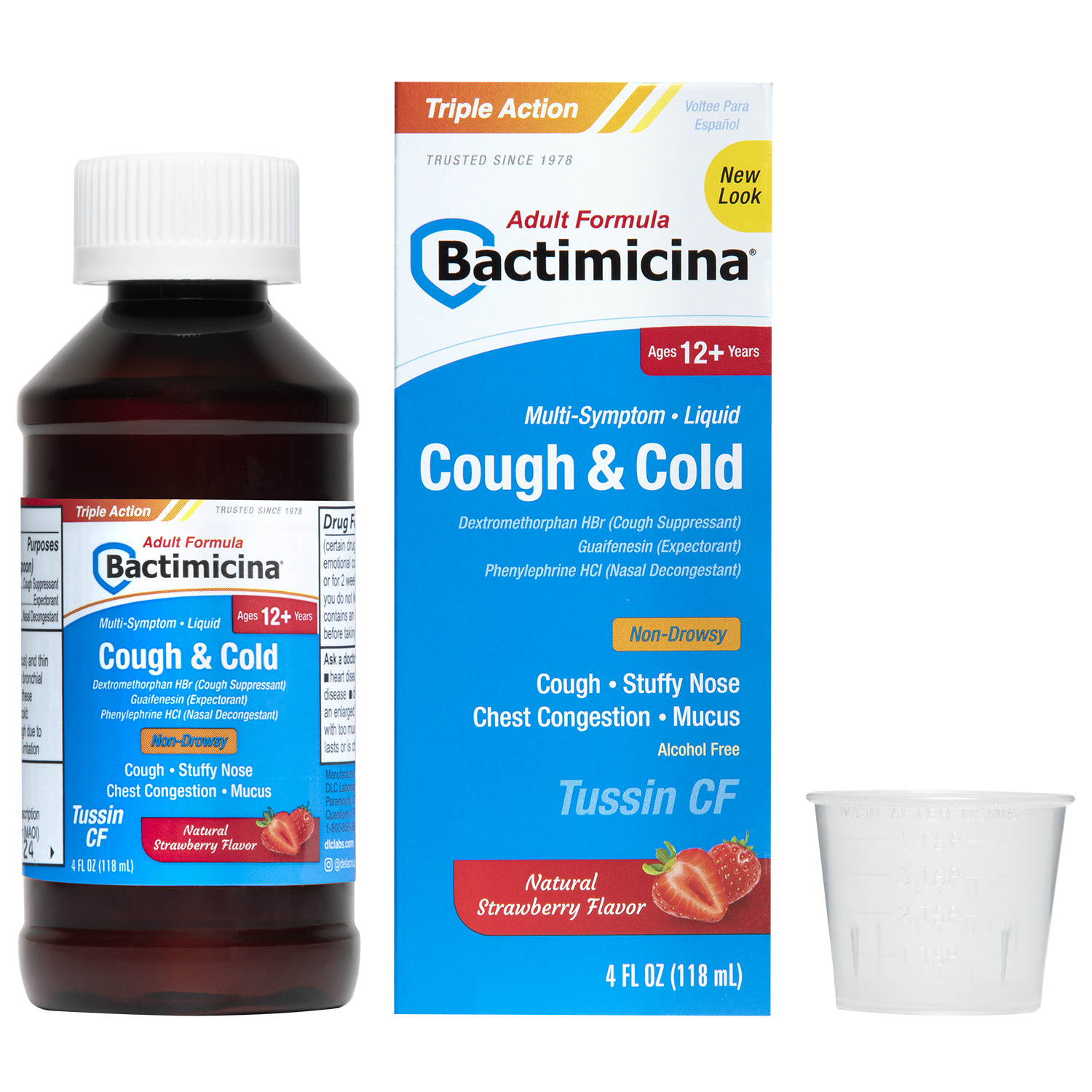 Bactimicina® Tos y Resfriado Líquido 4 FL OZ (118 mL)