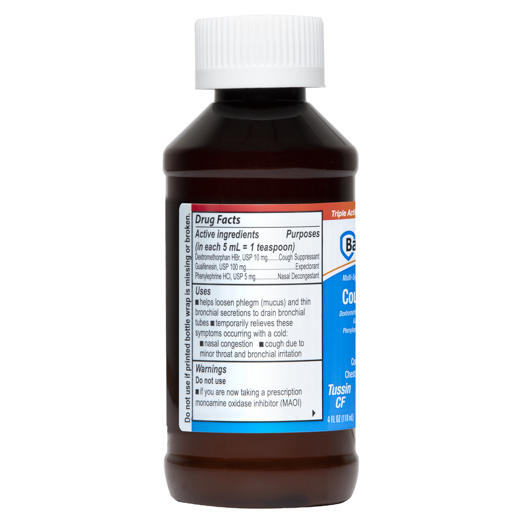 Bactimicina® Tos y Resfriado Líquido 4 FL OZ (118 mL)