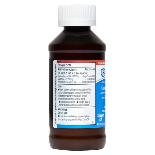 Bactimicina® Cough & Cold Liquid 4 FL OZ (118 mL)