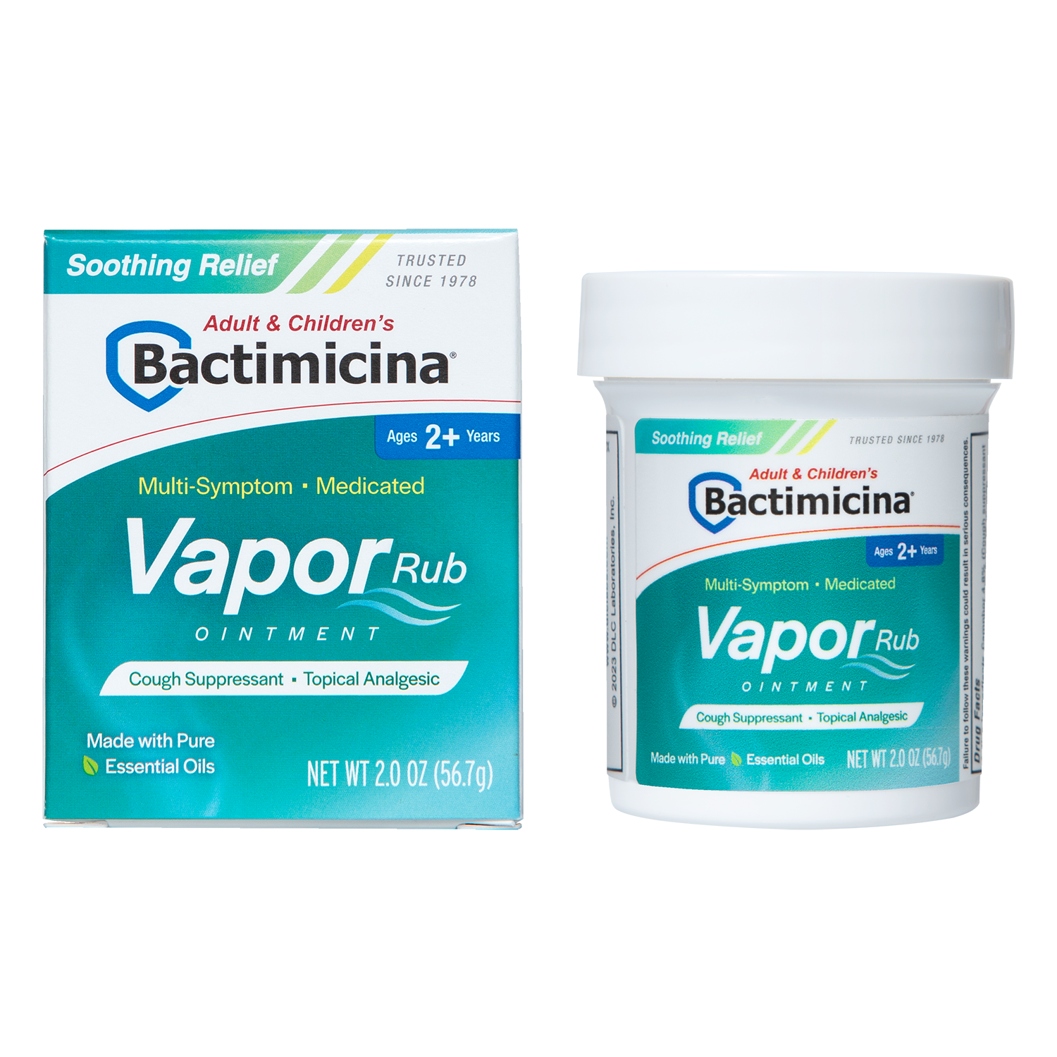 Bactimicina® Vapor Rub 2 OZ (56.7 g)