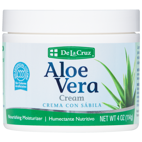 De La Cruz® Aloe Vera Cream 4 OZ. (114 g) – DLC Labs Store