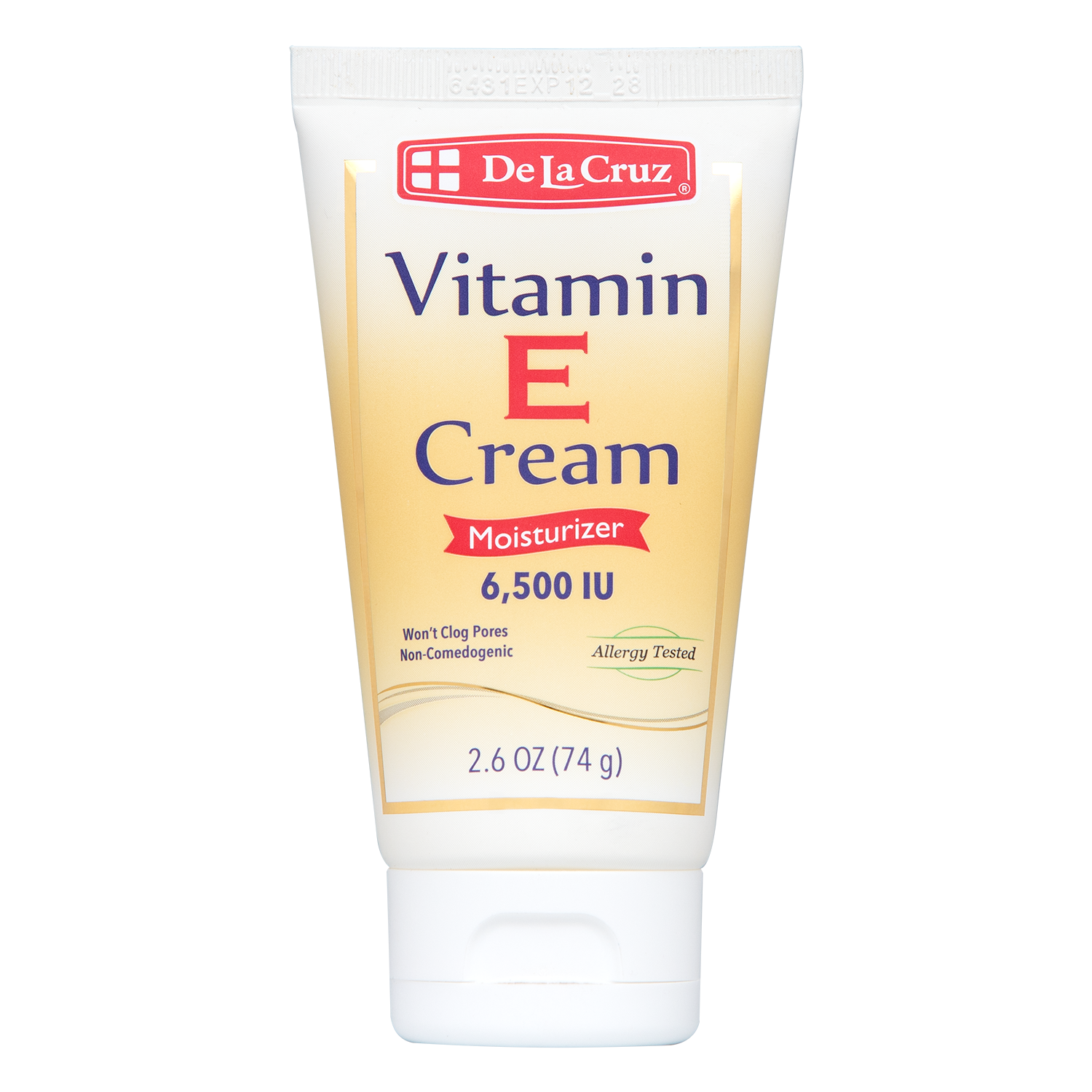 De La Cruz® Vitamin E Cream 2.6 OZ. (74 g)