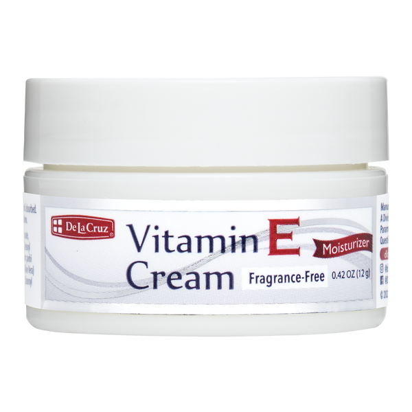 De La Cruz® Vitamin E Cream Fragrance Free 0.42 OZ. (12 g)