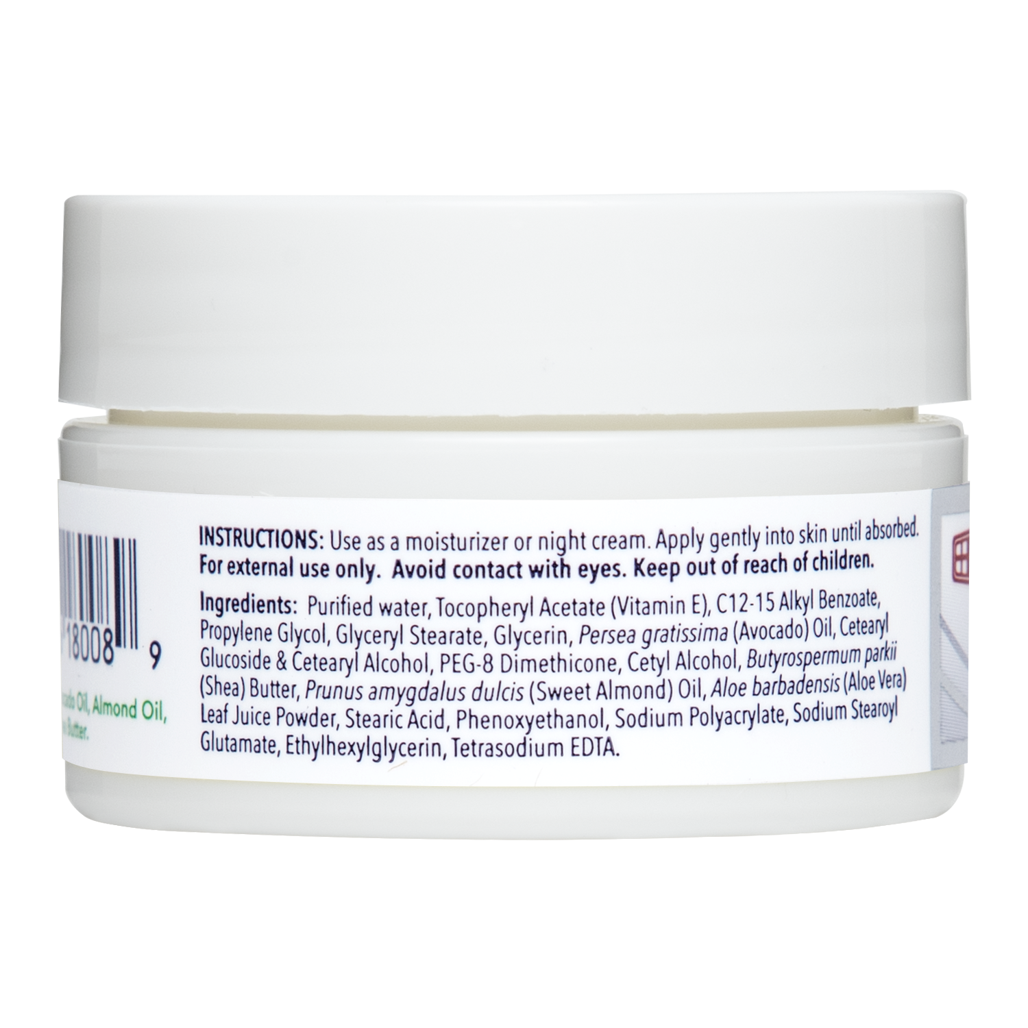 De La Cruz® Crema de Vitamina E sin Perfume 0.42 OZ. (12 g)