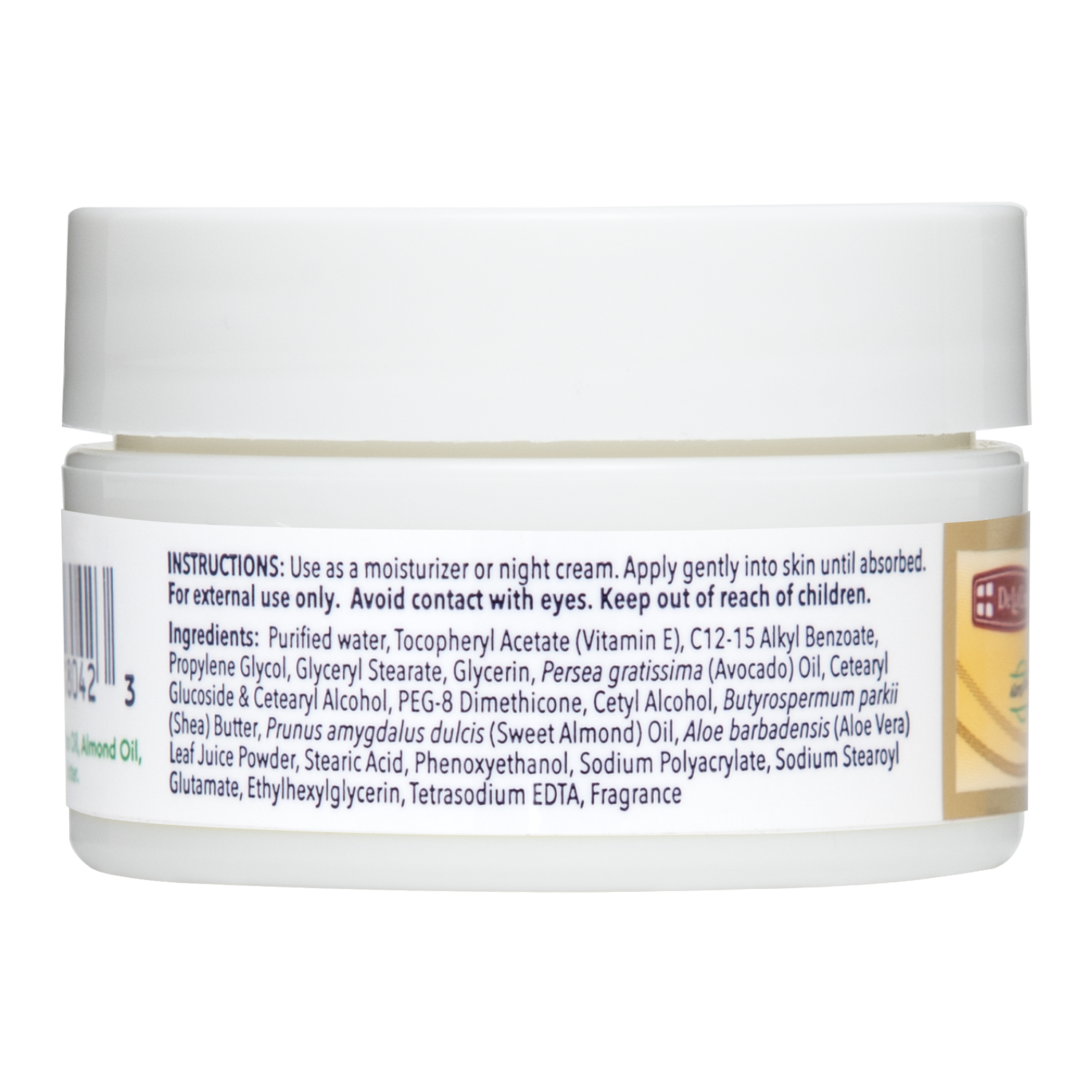 De La Cruz® Crema de Vitamina E 0.42 OZ. (12 g)