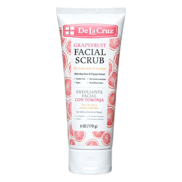 De La Cruz® Grapefruit Face Scrub 6 OZ. (170g)