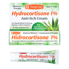 De La Cruz® 1% Hidrocortisona Crema Antiarrugas 1 OZ (28 g)
