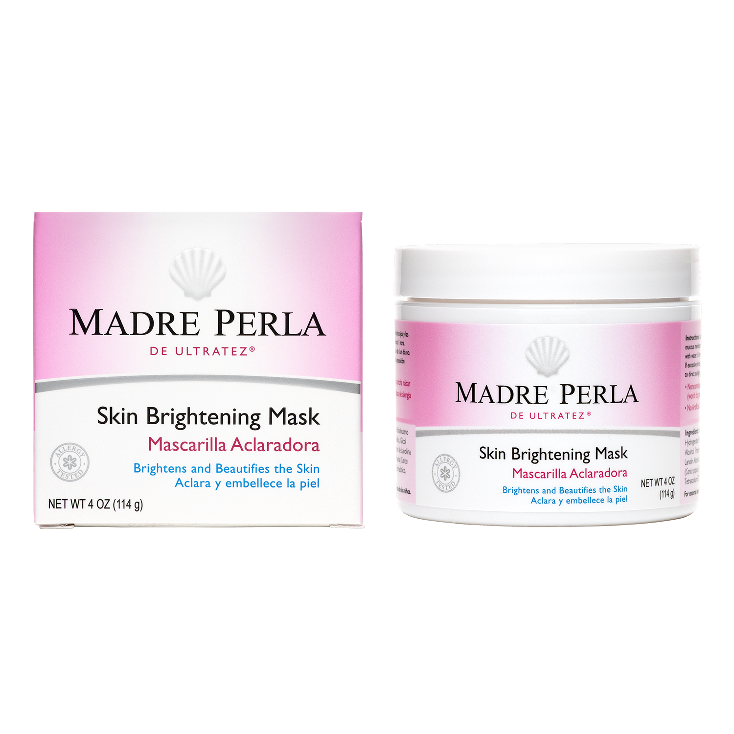 Mascarilla Iluminadora de la Piel Madre Perla de Ultratez® 4 OZ (114 g)