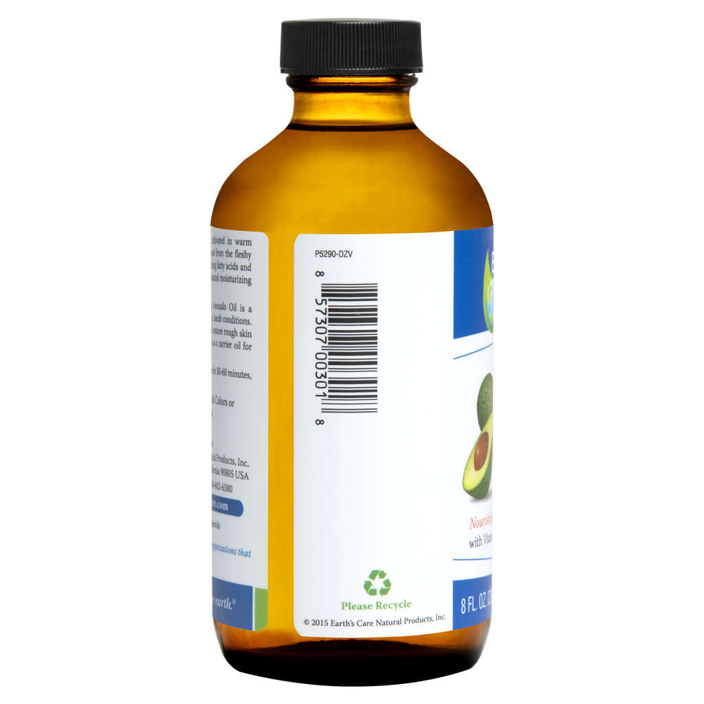 Earth's Care® Aceite de Aguacate Prensado por Expulsor 8 FL OZ (236 mL)