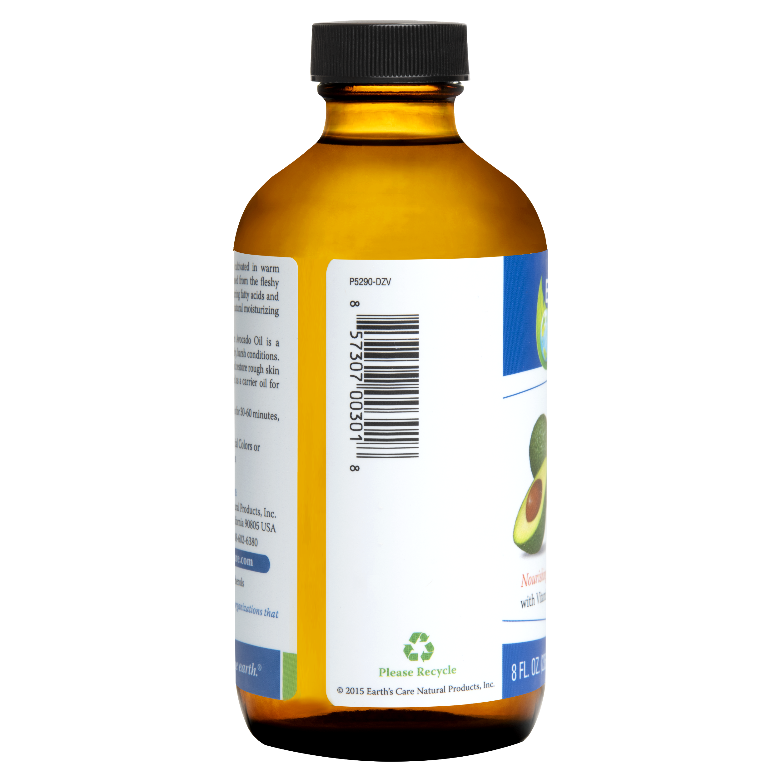 Earth's Care® Aceite de Aguacate Prensado por Expulsor 8 FL OZ (236 mL)