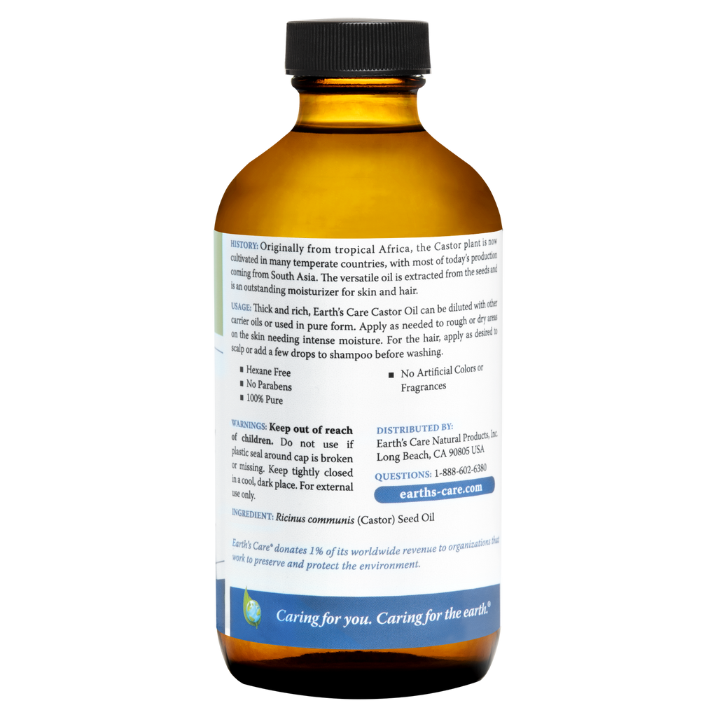 Earth's Care® Aceite de ricino 8 FL OZ (236 ml)