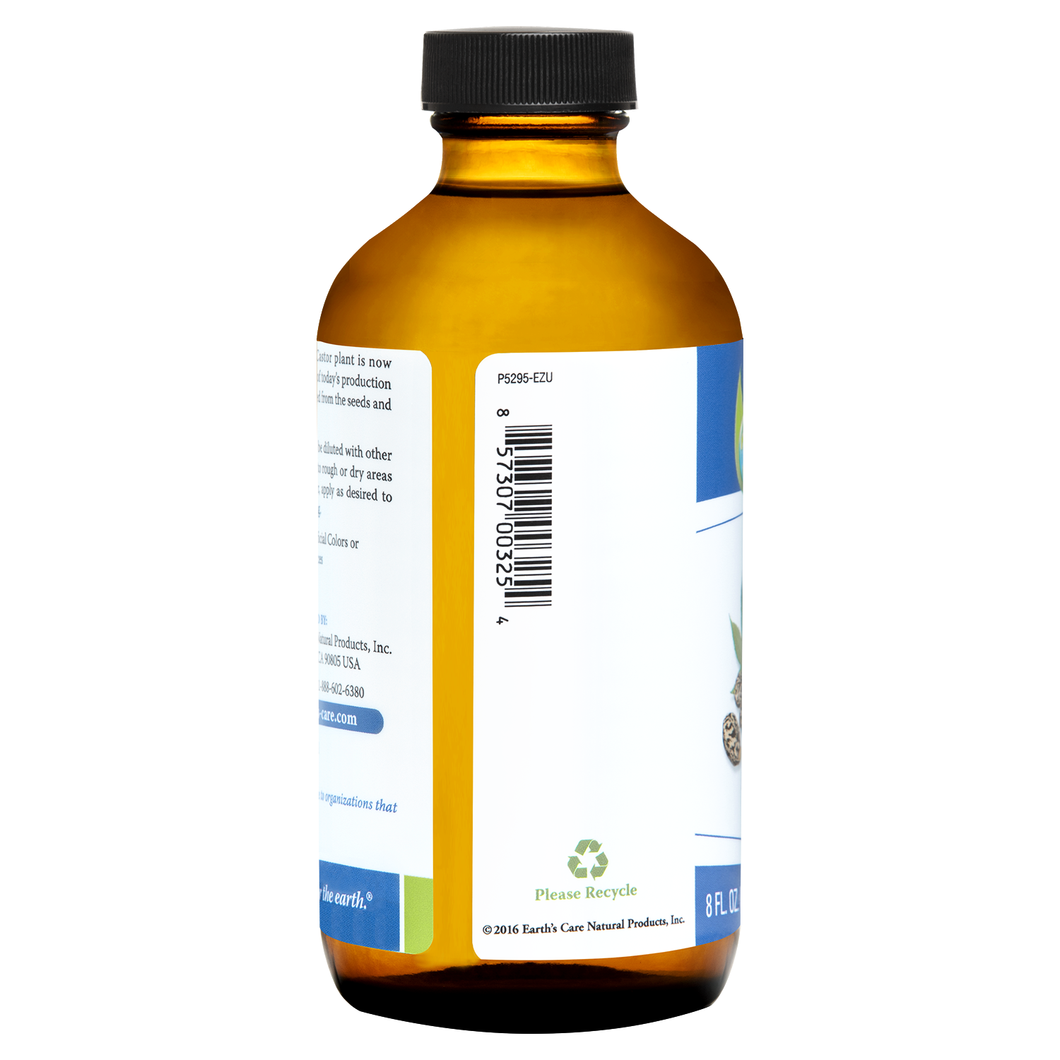 Earth's Care® Aceite de ricino 8 FL OZ (236 ml)