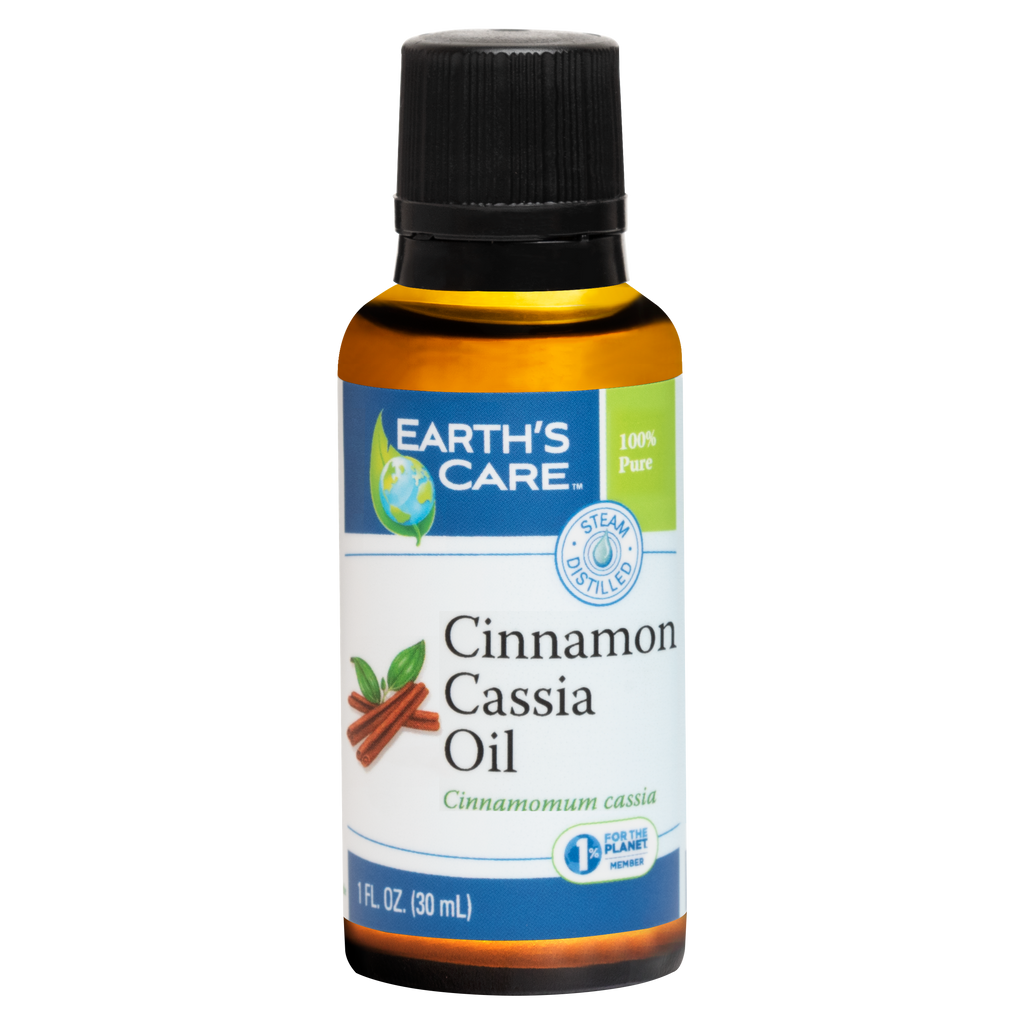 Earth's Care® Aceite Esencial de Canela 100% Puro 1 FL. OZ. (30ml)