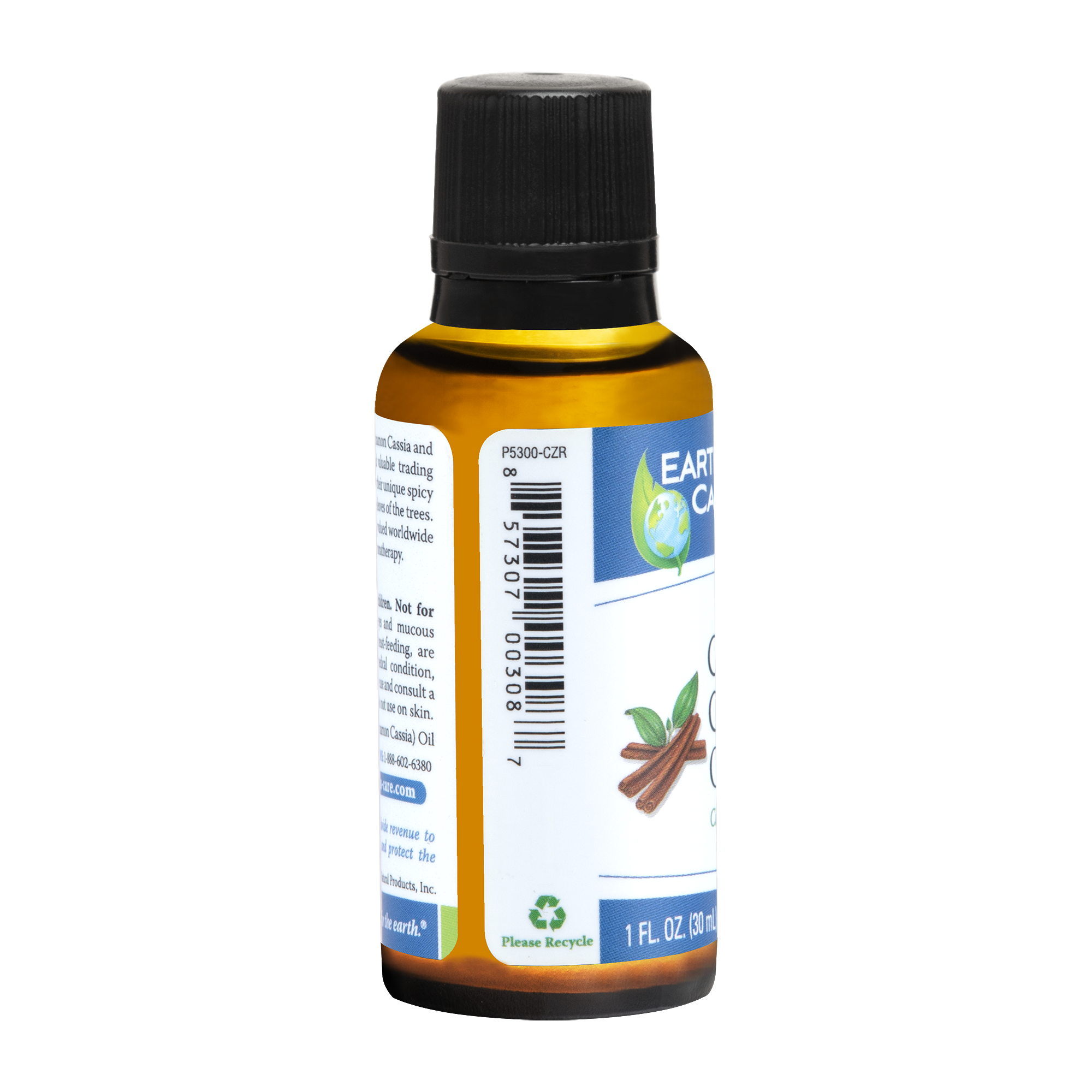 Earth's Care® Aceite Esencial de Canela 100% Puro 1 FL. OZ. (30ml)