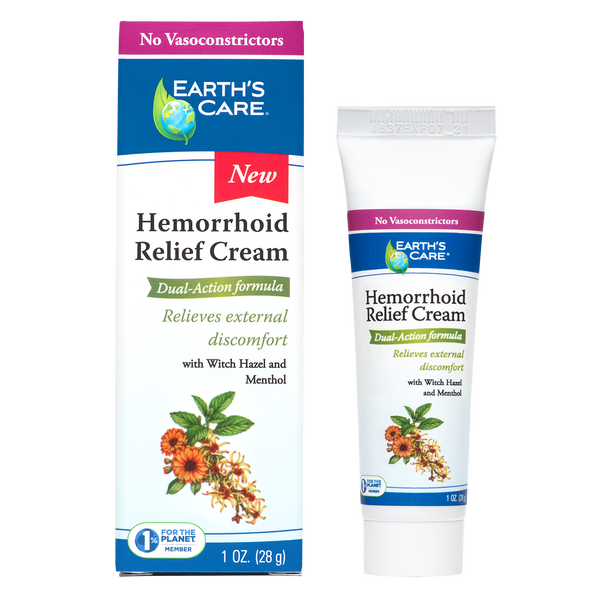 Earth's Care® Hemorrhoid Relief Cream 1 OZ (28g)