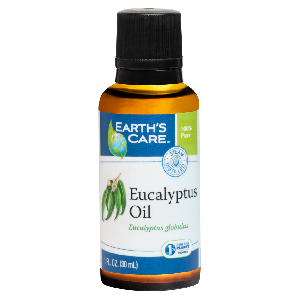 Earth's Care® Aceite Esencial de Eucalipto 100% Puro 1 FL. OZ. (30ml)