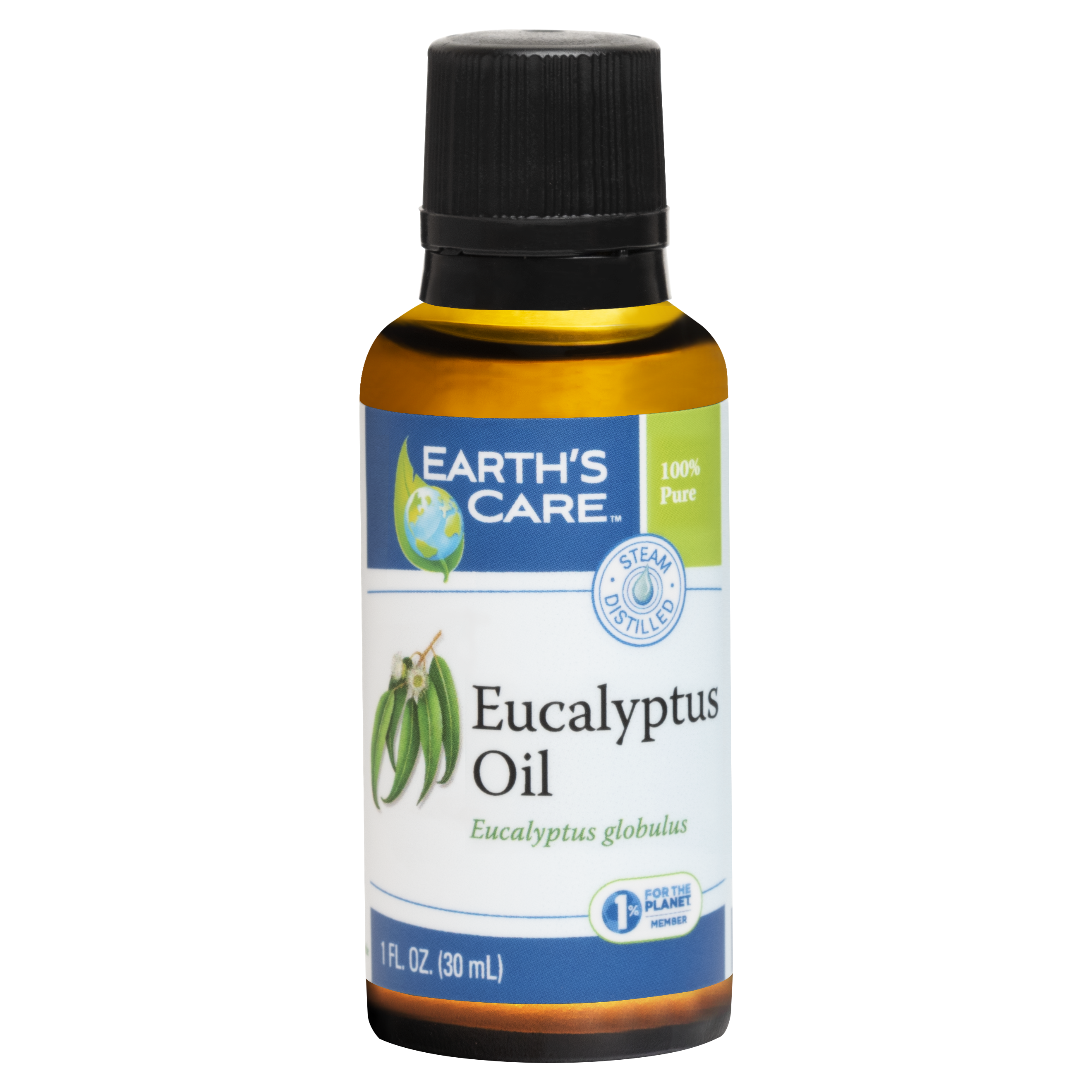 Earth's Care® Aceite Esencial de Eucalipto 100% Puro 1 FL. OZ. (30ml)