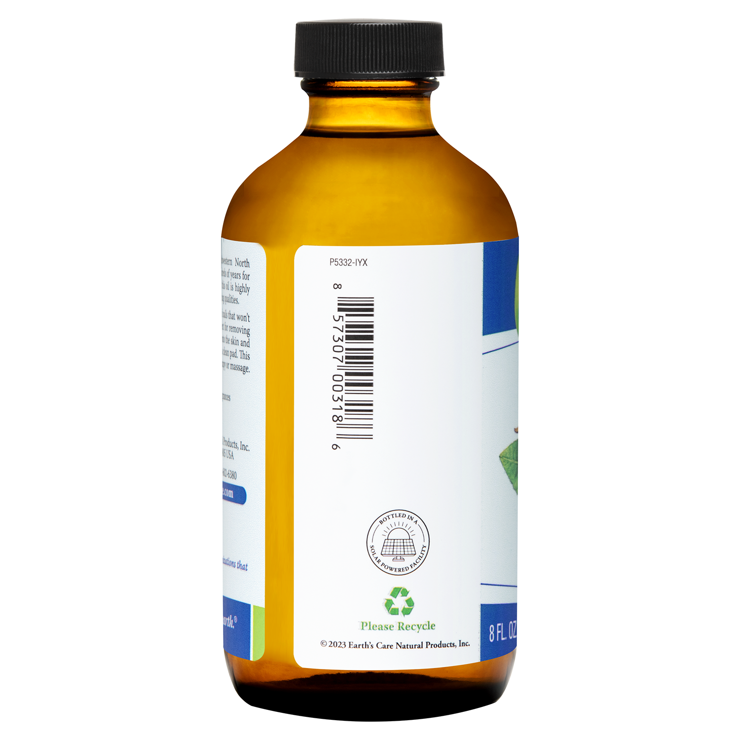 Earth's Care® Aceite de jojoba 100% puro sin refinar prensado en frío 8 FL OZ (236 mL)