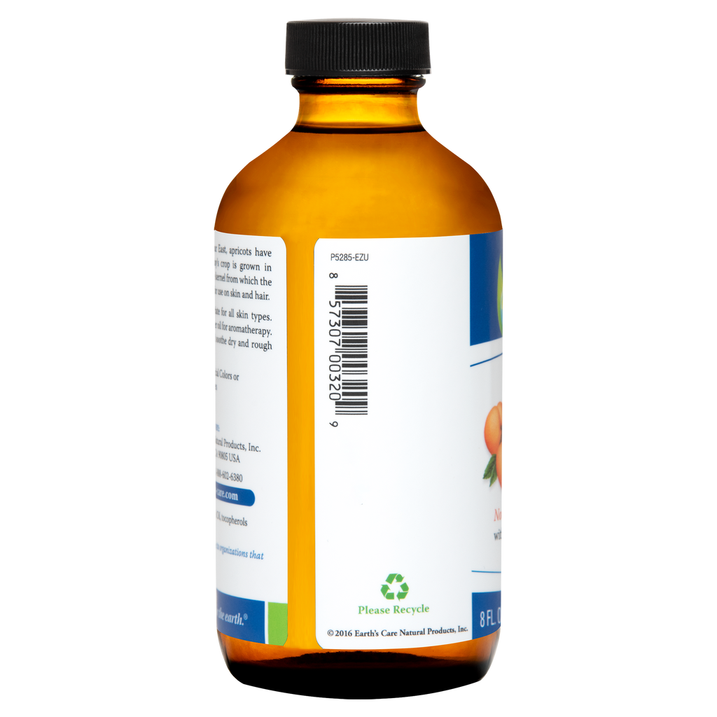 Earth's Care® Aceite de Albaricoque Prensado por Expulsor 8 FL OZ (236 mL)