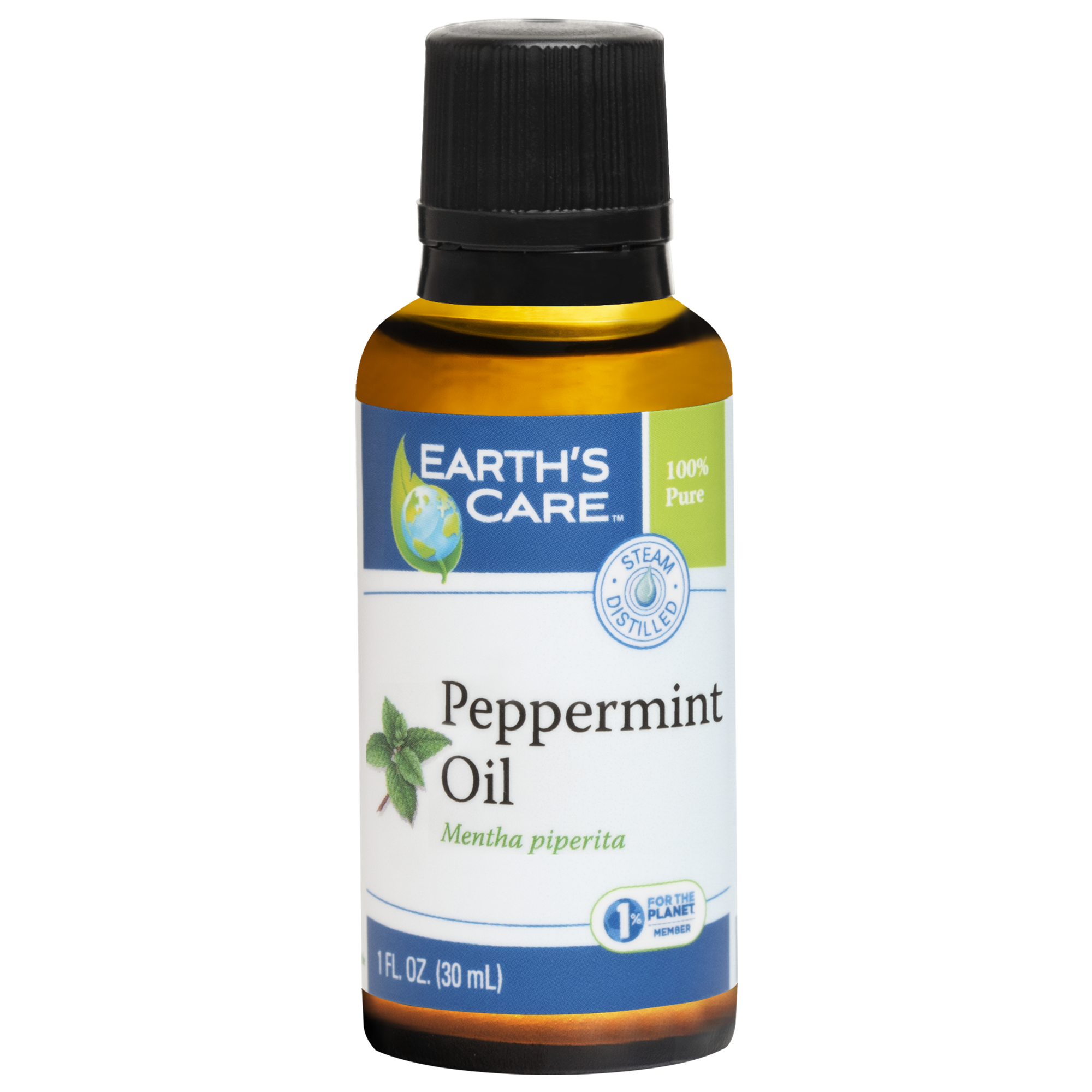 Earth's Care® Aceite Esencial de Menta 100% Puro 1 FL. OZ. (30mL)