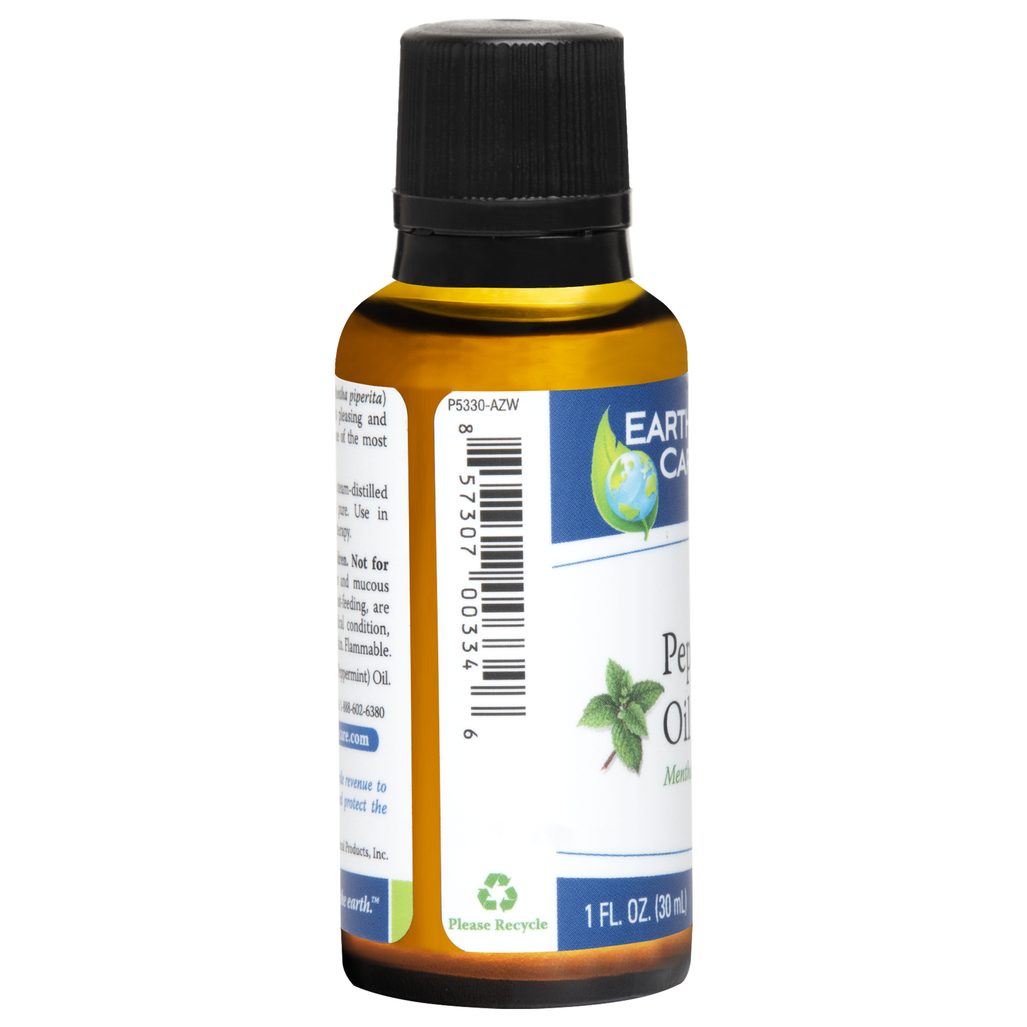 Earth's Care® Aceite Esencial de Menta 100% Puro 1 FL. OZ. (30mL)